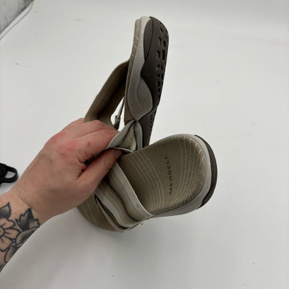 Merrell Women’s 8 Mandolin Zinnia Aluminium Toe Loop Sandals - Picture 7 of 7